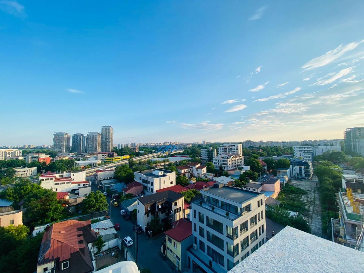 Soho Apartment - City View With Rooftop Garden Bukarest Exterior foto